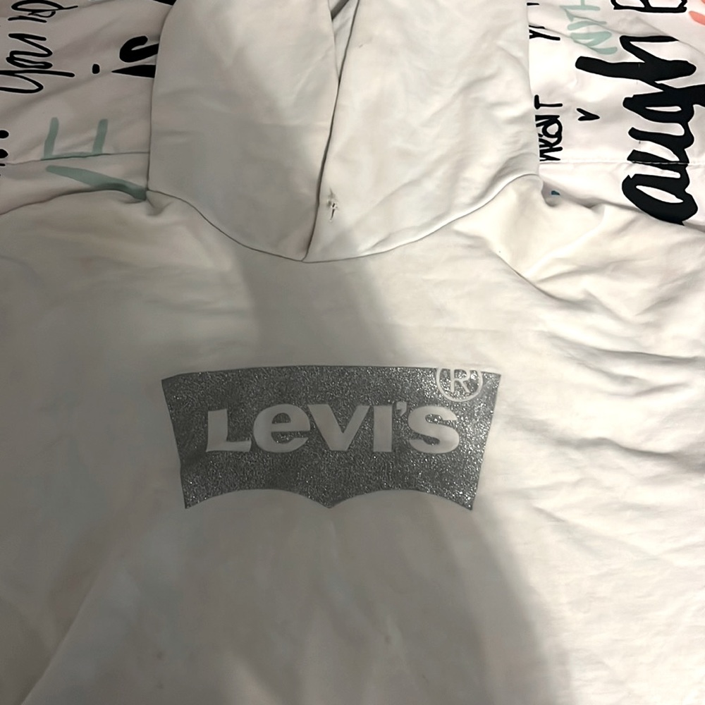 Girls Levis hoodie Size L 10/12